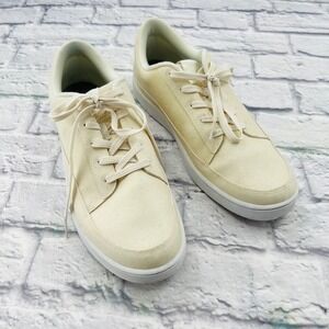 All Birds Men Natural White Plant Pacer Sneaker Size 10 Canvas Comfort